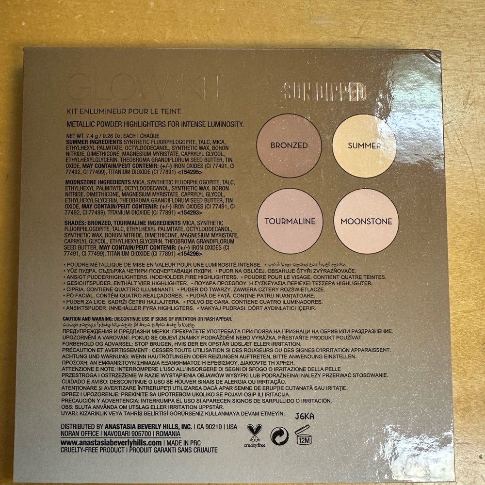 Anastasia Beverly Hills Palette Bundle - Cream Contour Kit & Glow Kit - Picture 4 of 7